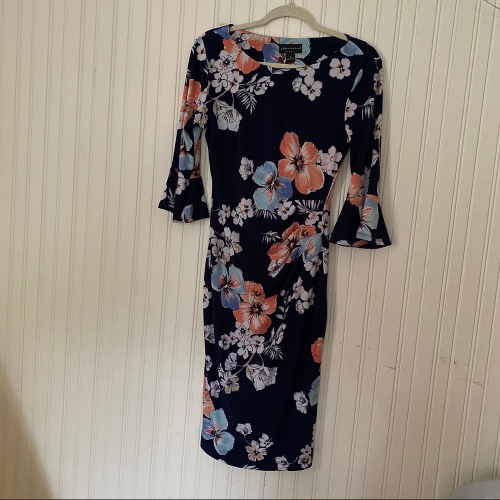 Connected Apparel Floral Dress